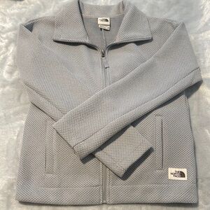 The North Face Gray Full-Zip Jacket